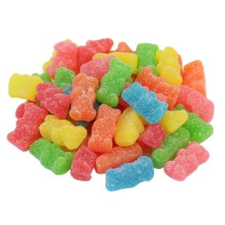 Smashed Neon Sour Bear Gummies 500mg