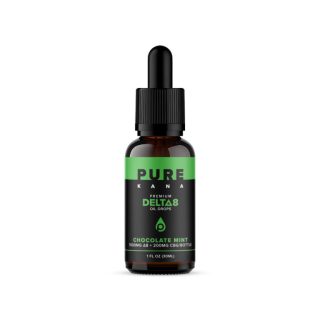 Delta 8 THC Tincture Oil + CBG Chocolate Mint