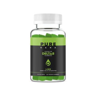 Delta 8 THC Vegan Gummies Lime
