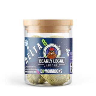 Bearly Legal Delta 8 THC Moonrocks
