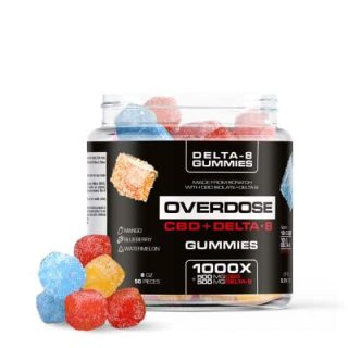 Overdose UK CBD & Delta-8 THC Gummies
