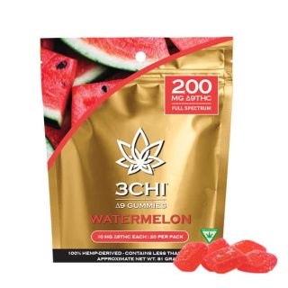 Watermelon 3Chi Delta-9-THC Gummies